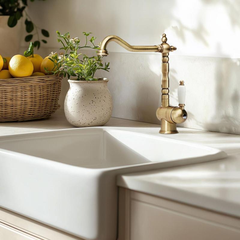 Franke Particolare Old England klassisk køkkenhane bronze 115.0028.205