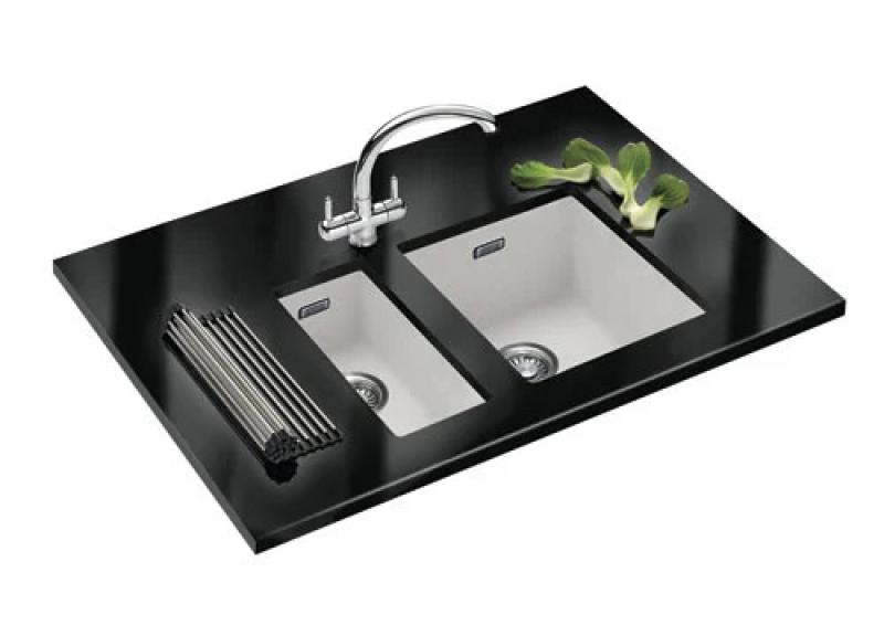 Franke Sirius 2 S2D 110.34 hvid plastikvask 34x41cm undermontering 125.0252.229