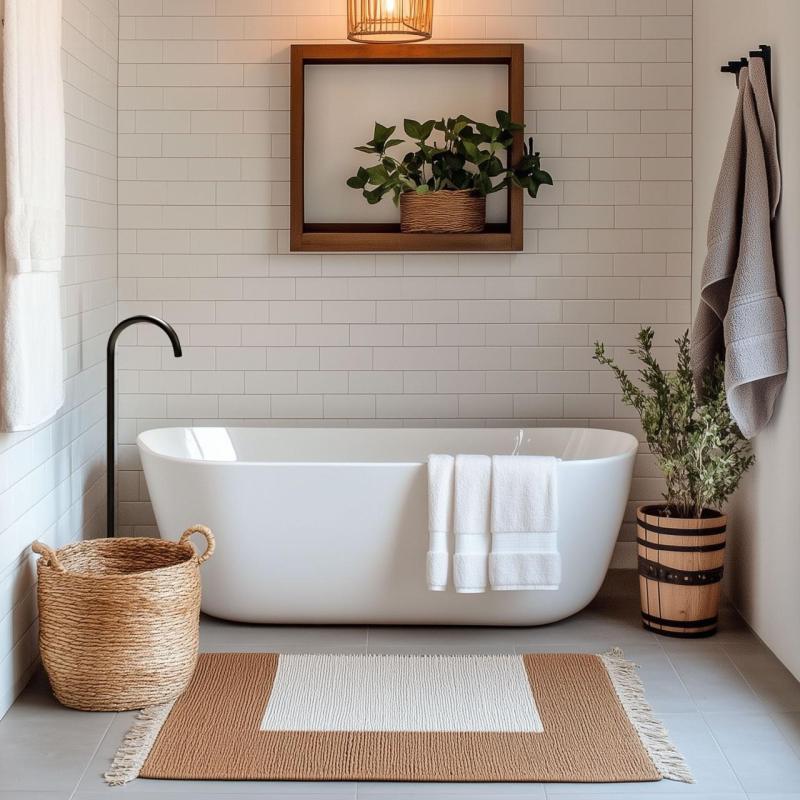 Waterevolution Flow fritstående badekarudløb mat sort T1673PR