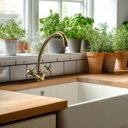 PB Nostalgisk køkkenhane V1905 Bronze 1208606672