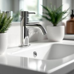 Waterevolution Flow håndvaskarmatur krom T1101A01