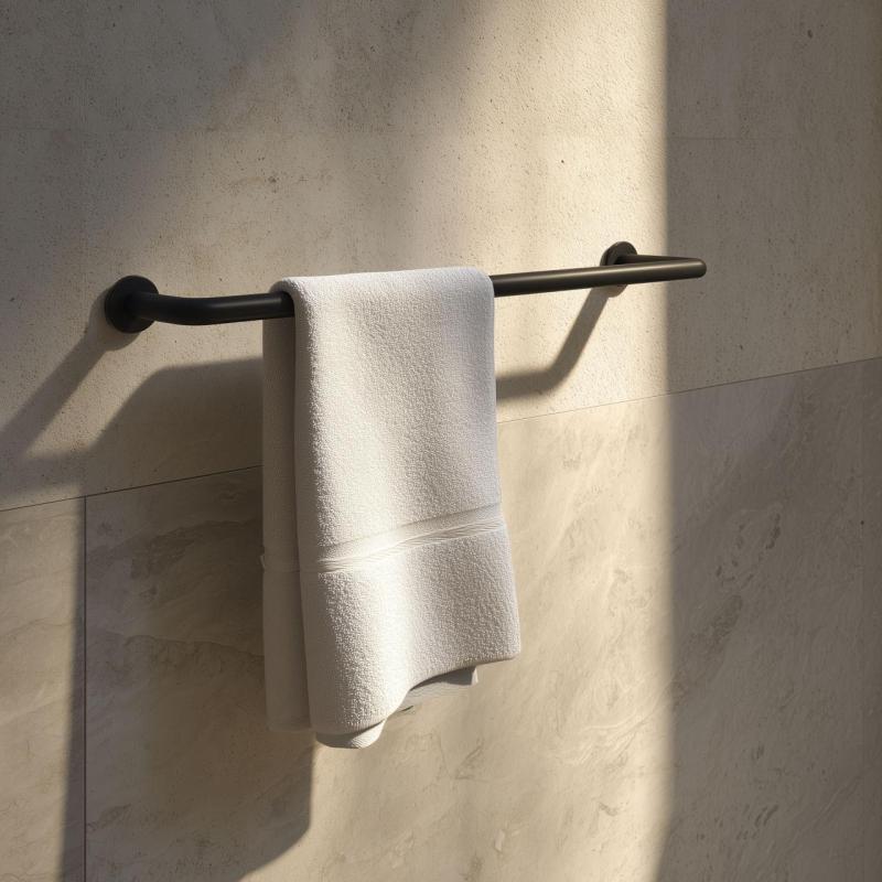 Waterevolution flow håndklædeholder 35 cm mat sort A111PR