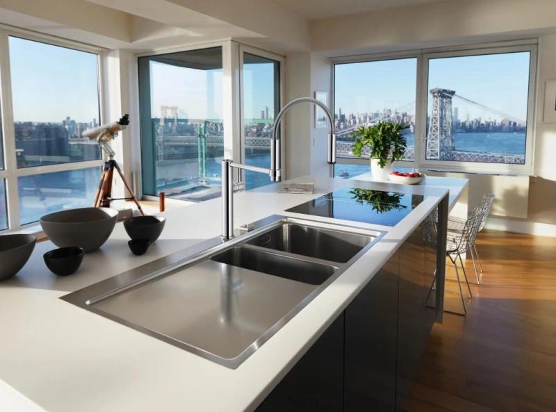 Franke Pescara Semi Pro 360 Køkkenarmatur med fleksibel tud krom 115.0393.976