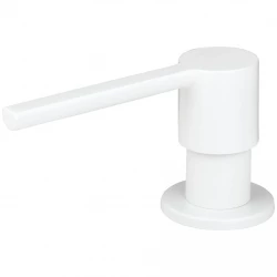 CARESSI White Line sæbedispenser rustfrit stål hvid CA203WH 1208920615