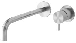 Waterevolution Flow indbygget håndvaskarmatur i rustfrit stål med udløb 21 cm T1.16BIEV2