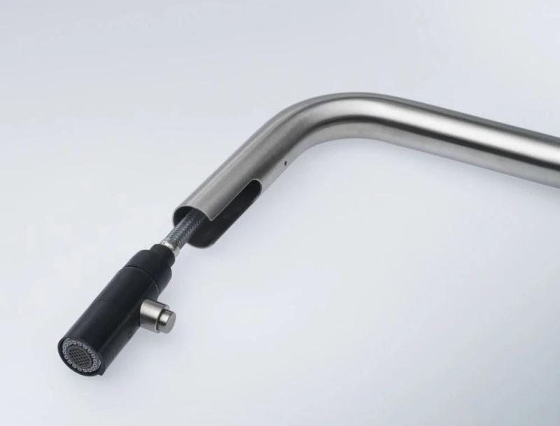 Franke Køkkenarmatur Kubus udtrækbar håndbruser rustfrit stål 115.0529.207