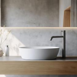 Waterevolution Flow håndvaskarmatur til vaskebassiner PVD gun metal T115GME