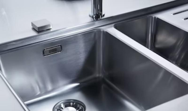 Franke Mythos MYX 110.16 rustfrit stål lille vask 16x40cm undermontering 122.0638.196