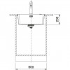 Franke Mythos MYX 210.50 rvs spoelbak 50x40cm vlakbouw 1208953671