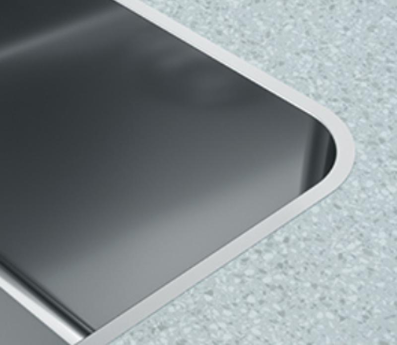 Franke Mythos MYX 210.70 rustfrit stål vask 70x40 cm planlimning 127.0638.278