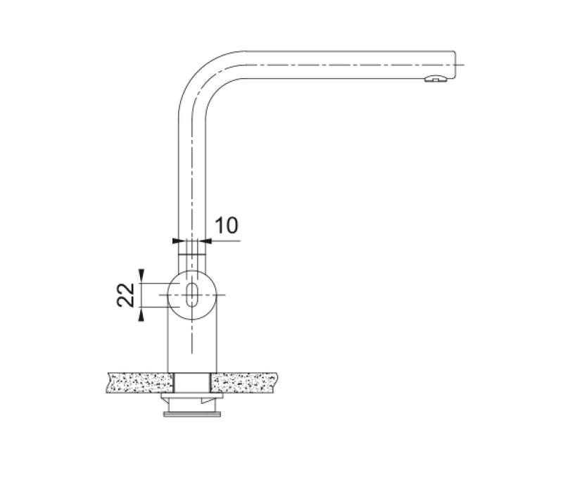 Franke børstet sort sensor Køkkenarmatur Atlas Neo drejelig tud 115.0625.525