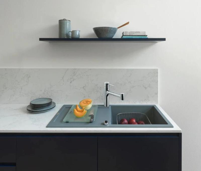 Franke Centro Køkkenarmatur krom med udtrækkelig brusestråle 115.0600.131