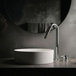 Waterevolution Flow 2-huls håndvaskarmatur krom med høj V 120mm tud T1122V01