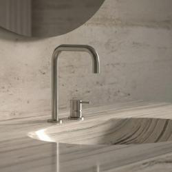 Waterevolution Flow 2-hole sink faucet stainless steel T112HIE