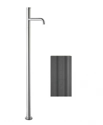 Waterevolution Flow fritstående vandhane PVD Gun Metal T113GME