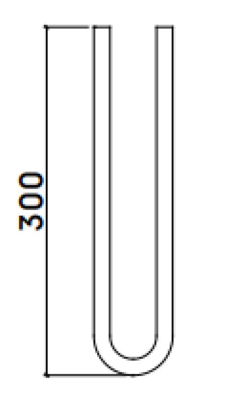 Waterevolution Flow håndklædeholder PVD Gun Metal A115GME