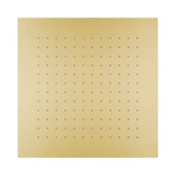 SB Square 316 Regnbruser indbygning 50x50cm PVD guld 1208955322