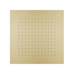 SB Square 316 Regnbruser indbygning 38x38cm PVD guld 1208955328