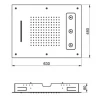 SB Spin Temptation Regendouche inbouw 3-straals volledig RVS 1208955681