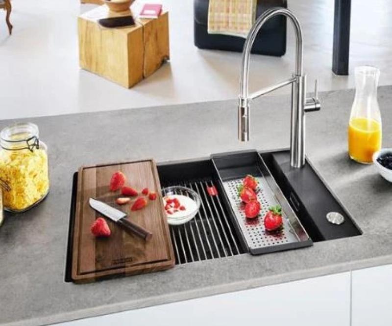 Franke Kubus 2.0 indsatsbakke i rustfrit stål 429x156mm modelbundet 112.0394.981