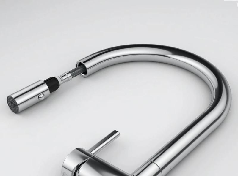 Franke Active J Køkkenarmatur krom med udtrækbar bruser 115.0653.401