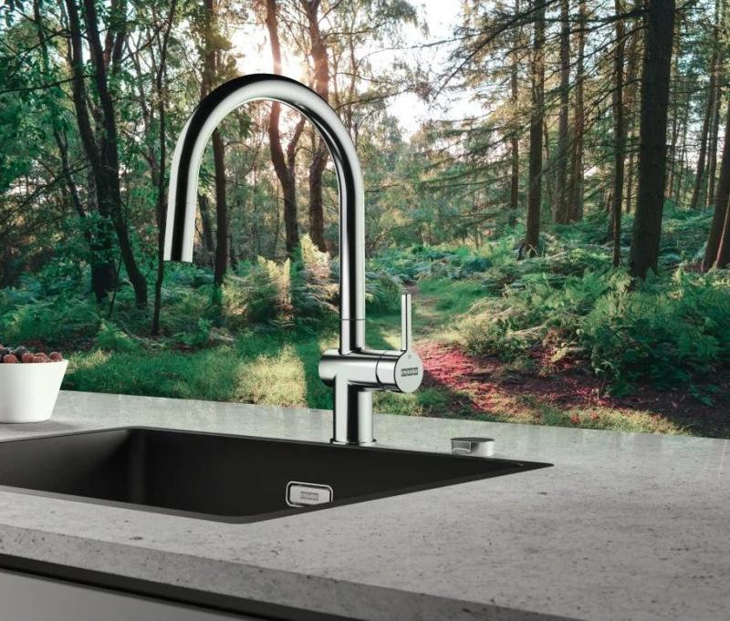 Franke Active J Køkkenarmatur krom med udtrækbar bruser 115.0653.401