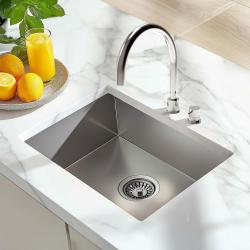 Waterevolution Flow 2-huls køkkenarmatur rustfrit stål T151IE