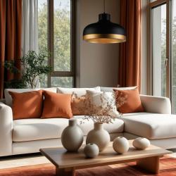 Dekor Goldi sort guld moderne hængelampe diameter 42 cm 4113