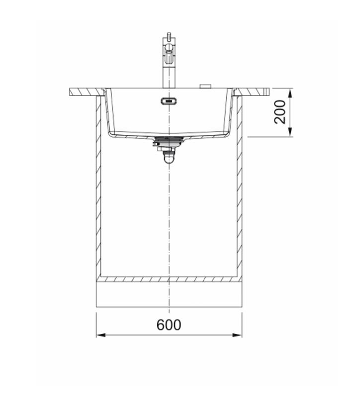 Franke Maris MRG 210-52 Fragranite polarhvid vask til planmontering