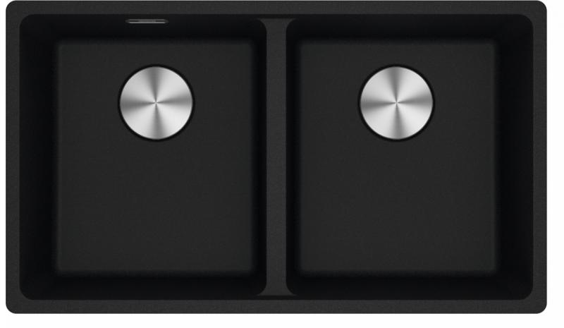 Franke Maris MRG 120-35-35 Fragranite onyx dobbelt underskabsvask
