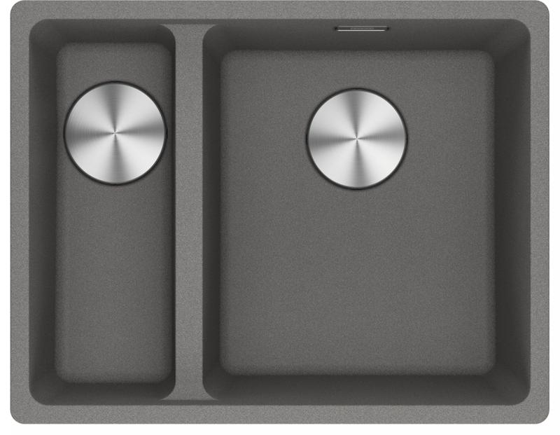 Franke Maris MRG 260-34-15 Fragranite Stone grå vask Højre side fladt indbygning