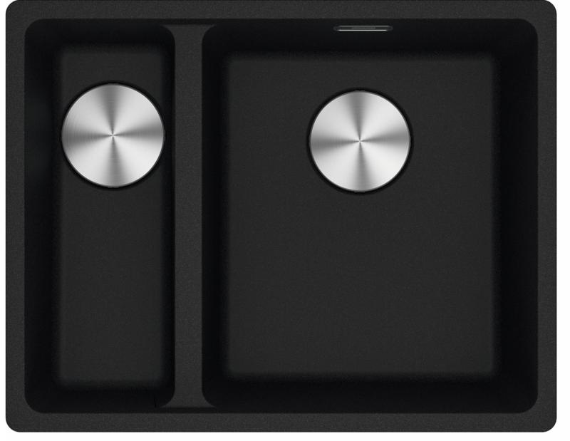 Franke Maris MRG 160-34-15 Fragranite Onyx vask Højre side undermontering