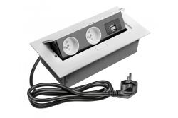 Rektangulær indbygget stikkontakt 1208958687