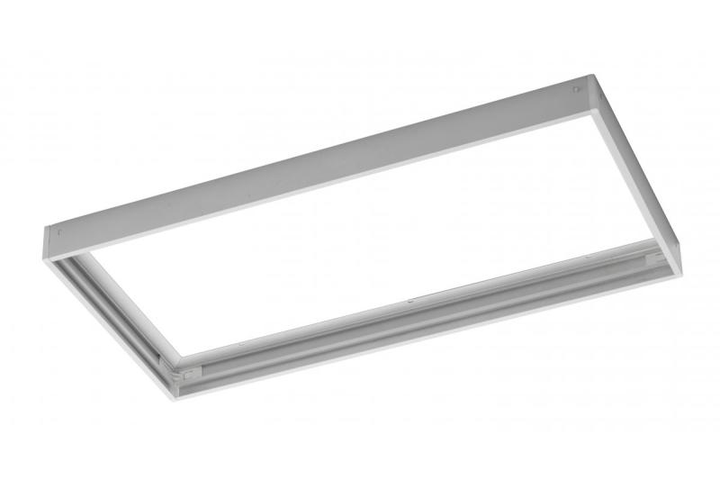 Ramme til overflademontering af LED-paneler 30x60cm (TYPU KING, PRINCE, INNOVO), uden skruer, hvid 1208959230