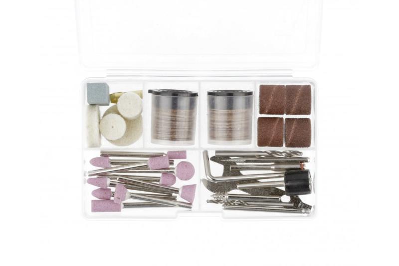 Hoegert Mini slibemaskine i kuffert inkl. 184 ekstra tilbehør 1208960199 HT2E101