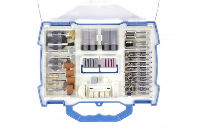 Hoegert Sæt af reservedele til mini slibemaskine, 155 stykker. 1208960202