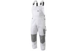 SALM Safety bib trousers white S 1208961136