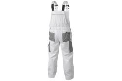 SALM Safety bib trousers white S 1208961136