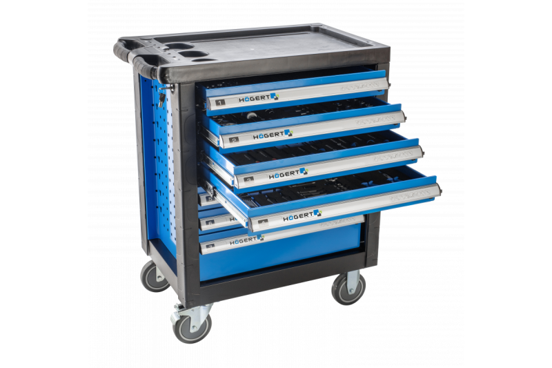 Hoegert Værkstedsskab med 7 skuffer 1208962007