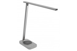 Decor Bureau Lamp Bressi 8W 450lm AC220-240V 3-CCT Trådløs Opladning USB PF>0,5 RA>80 Grå 1208962480