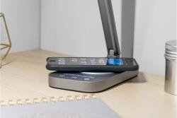 Decor Bureau Lamp Bressi 8W 450lm AC220-240V 3-CCT Trådløs Opladning USB PF>0,5 RA>80 Grå 1208962480