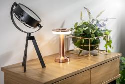 Dekor Monum skrivebordslampe 3W 200lm DC 5V 1A 3000 K 3 stk. Dæmpbar batteri 1800 mAh kobber. 1208962506