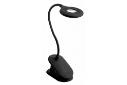 Decor Skrivebordslampe RINGO 4W 200lm. DC5V 1A 3000K-6000K 3-CCT bat.1200 mAh Ra>80 dæmpbar sort. 1208962508