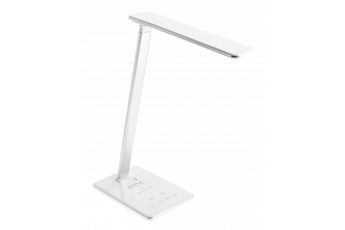 Decor Skrivebordslampe Tritton 6W 340lm AC220-240V 4-CCT Trådløs Opladning USB PF>0.5 RA>80 hvid. 1208962517