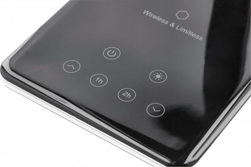 Dekor Bordlampe Tritton 6W 340lm AC220-240V 4-CCT Trådløs Opladning USB PF>0,5 RA>80 sort 1208962518