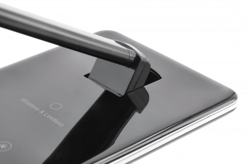 Dekor Bordlampe Tritton 6W 340lm AC220-240V 4-CCT Trådløs Opladning USB PF>0,5 RA>80 sort 1208962518