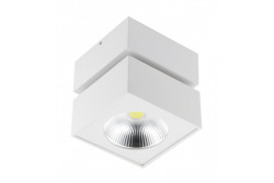 Dekorarmatur LED HVID 15W 1500lm AC220-240V 50/60 Hz PF> 0.5 Ra≥80 IP20 IK06. 36° 4000K firkantet hvid. 1208962665