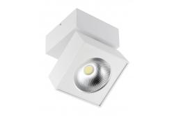 Dekorarmatur LED HVID 15W 1500lm AC220-240V 50/60 Hz PF> 0.5 Ra≥80 IP20 IK06. 36° 4000K firkantet hvid. 1208962665