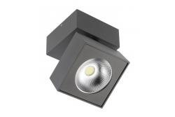 Dekorarmatur LED BIANCO 15W 1500lm AC220-240V 50/60 Hz PF> 0.5 Ra≥80 IP20 IK06.36° 4000K firkantet sort. 1208962666