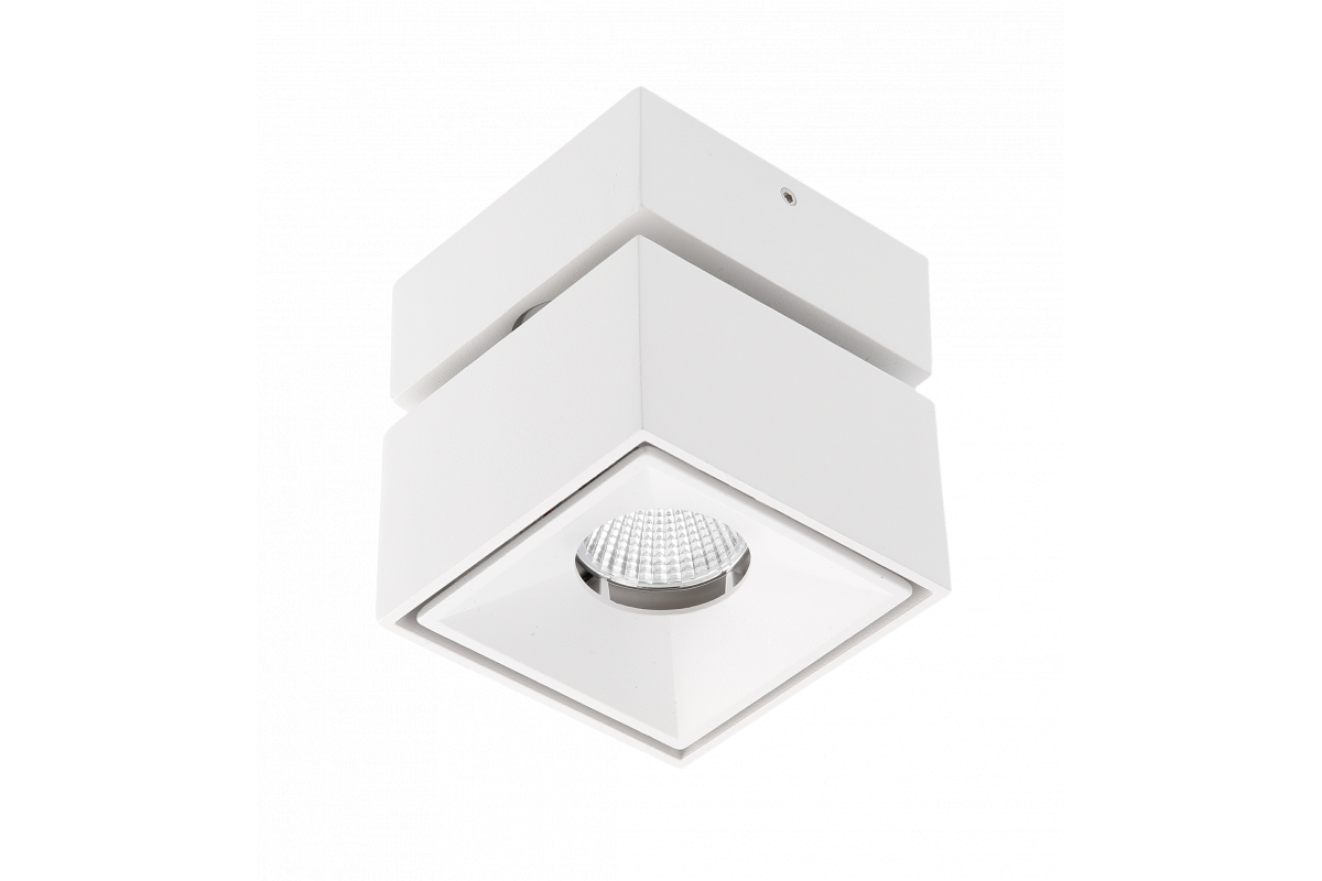 Dekor LED armatur BIANCO 8W 680lm AC220-240V 50/60 Hz PF>0,9 Ra≥80 IP20 IK06 36° 4000K firkantet hvid. 1208962669